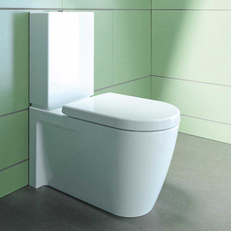 Duravit Starck 2 Stand-WC Kombination Tiefspüler Vario