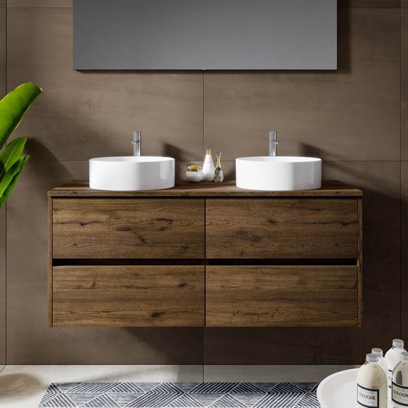 Riho Porto Bowl Waschtisch mit Unterschrank 120 cm