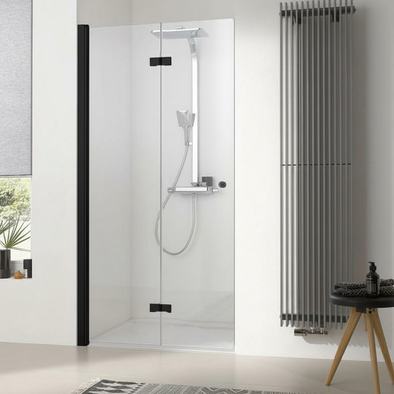 HSK Atelier Plan Drehfalttür Nische 120 cm