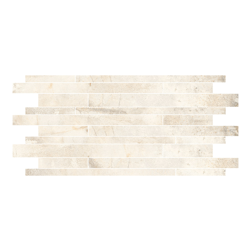 Rondine Oxyd White Naturale Muretto Mosaikfliesen