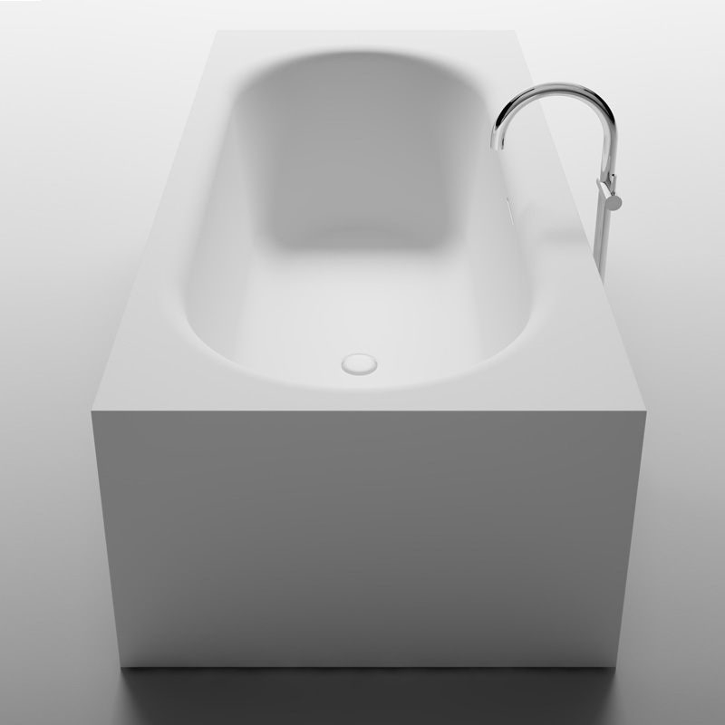 Riho Madrid Solid Surface Badewanne 180 x 86 x 54 cm