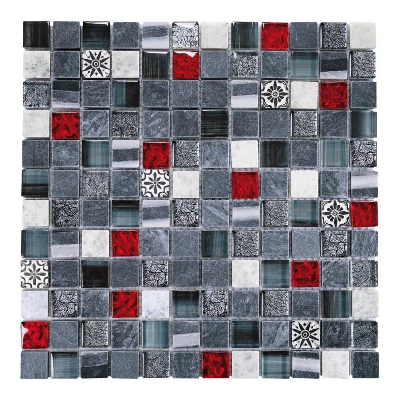 Mix-NRD anticato 2,3 x 2,3 cm Mosaikfliesen