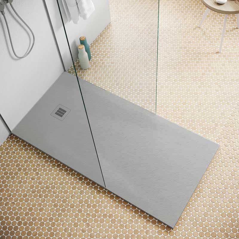 Hidrobox One Kromat Duschfläche 110 cm x 110 cm Cement