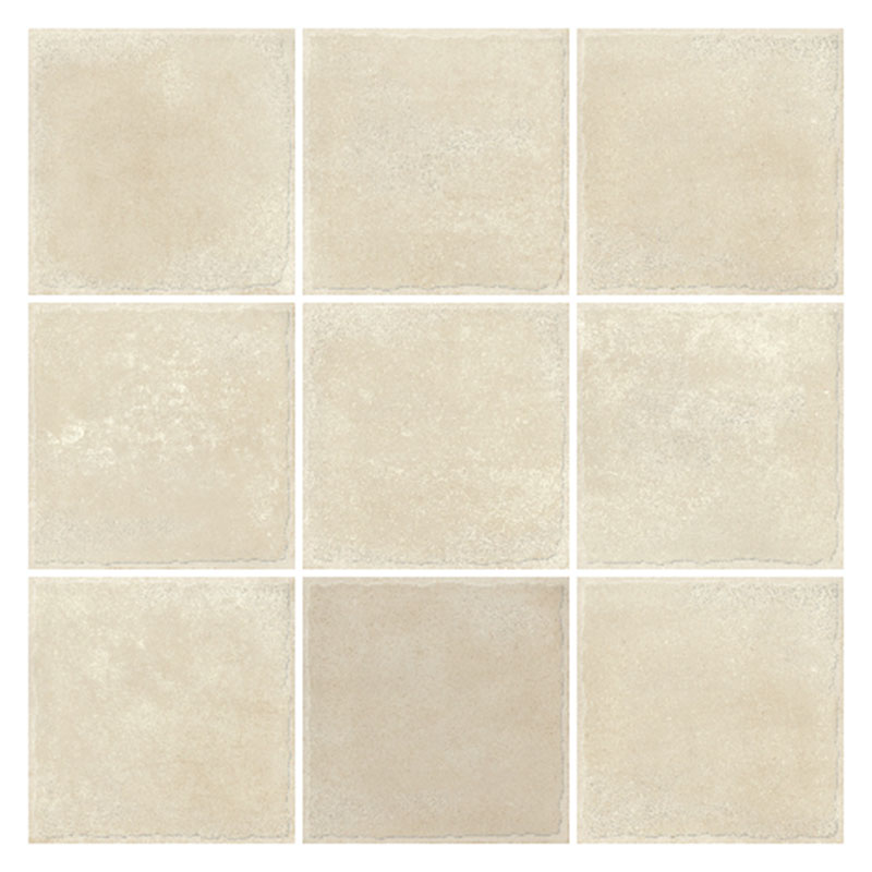 Landhaus Retro Wandfliese Block Craft Matte 14,4 x 14,4 cm