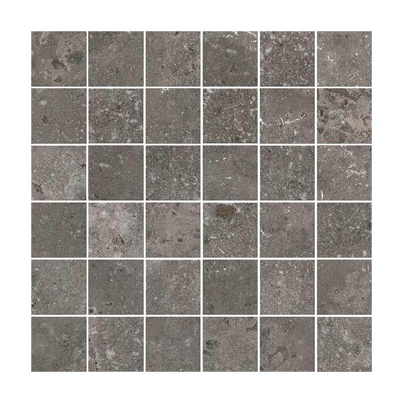 Serenissima Concreta Antracite 5 x 5 cm Mosaikfliesen