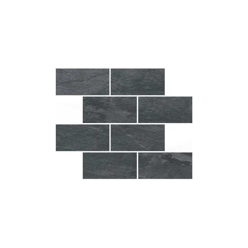 gazzini Move Black 7,5 x 15 cm Bodenfliese
