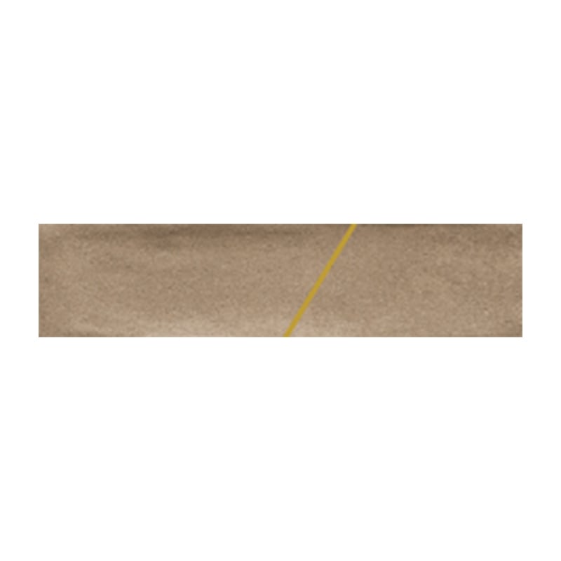 Dekorfliese Cruda Brick Geo Oro Sabbia 4,8 x 20 cm