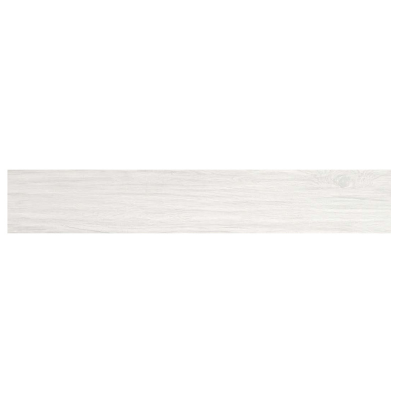 Bodenfliese Dom Logwood White Holzoptik 16,4 x 99,8 cm