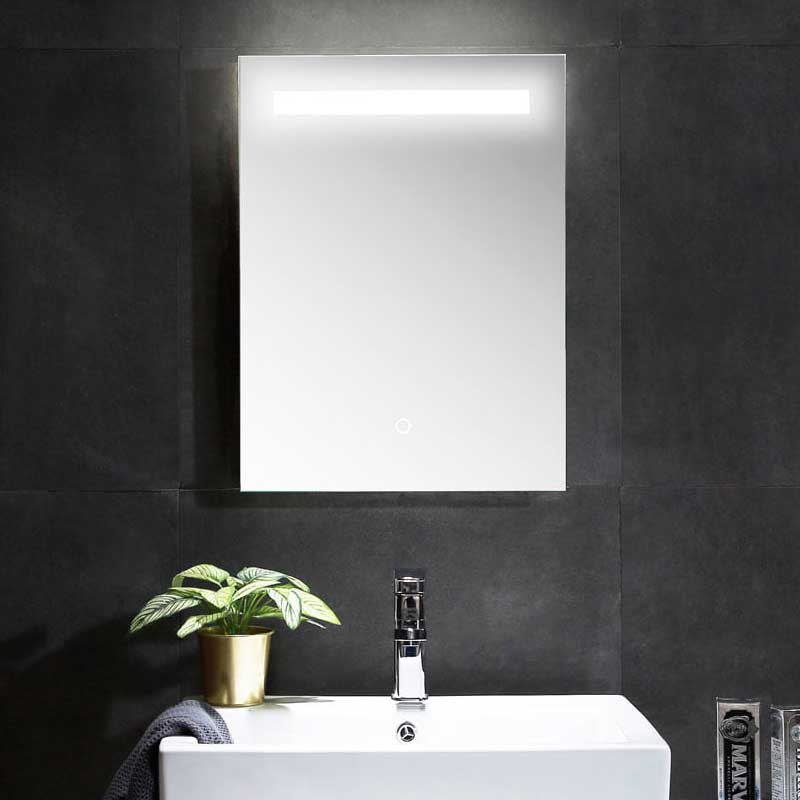 KWIQQ Guest LED Lichtspiegel 45 x 60 cm