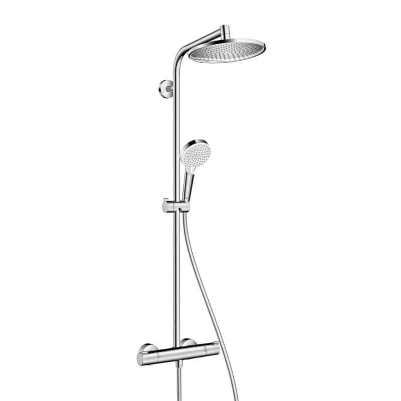 Hansgrohe Crometta S240 Showerpipe mit Brausearm 340 mm Eco