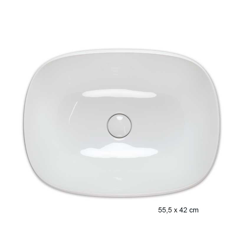 Repabad Seed 55 High Aufsatzwaschtisch 55,5 x 42 cm