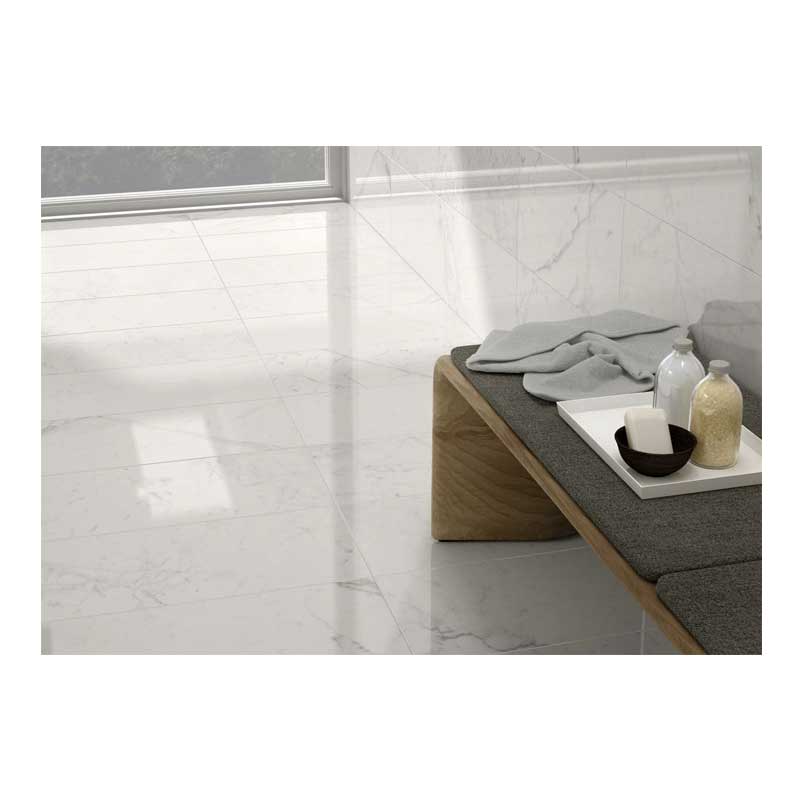 gazzini Marmobianco Lappato 15 x 60 cm Bodenfliese
