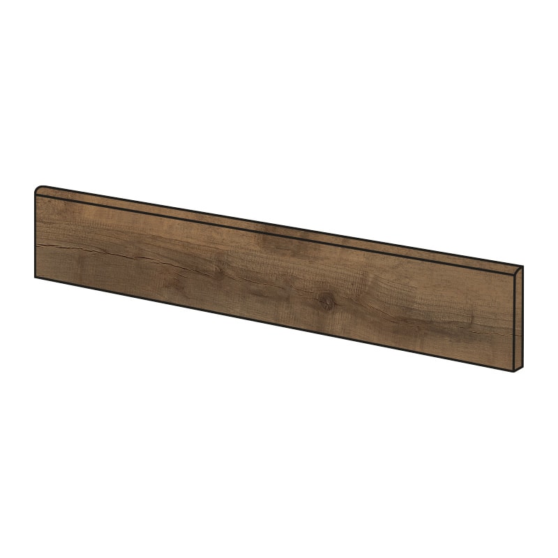 Holzoptik Sockel Essence Brown 9,8 x 120 cm