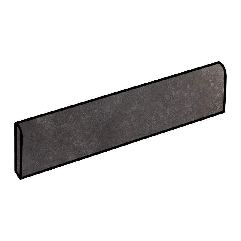 Sintesi Concept Stone Black Sockel 7,5 x 60 cm Feinsteinzeug