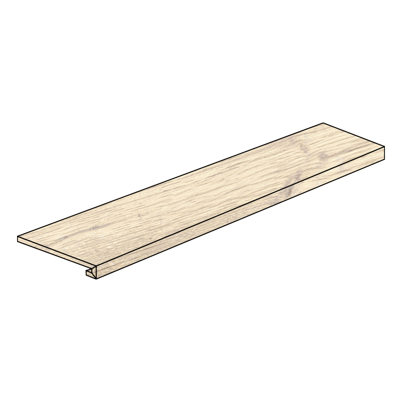 Holzoptik edimaxastor Stufenplatte W3 Patinalmond 30 x 120