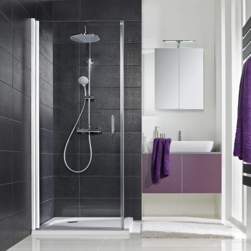 HSK Favorit Nova Drehtür für Seitenwand ohne Edelglas