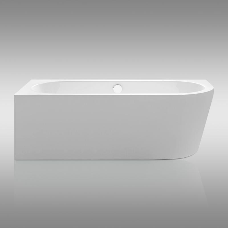 Repabad Livorno F oval Wand Badewanne Rechts 165 x 75 cm