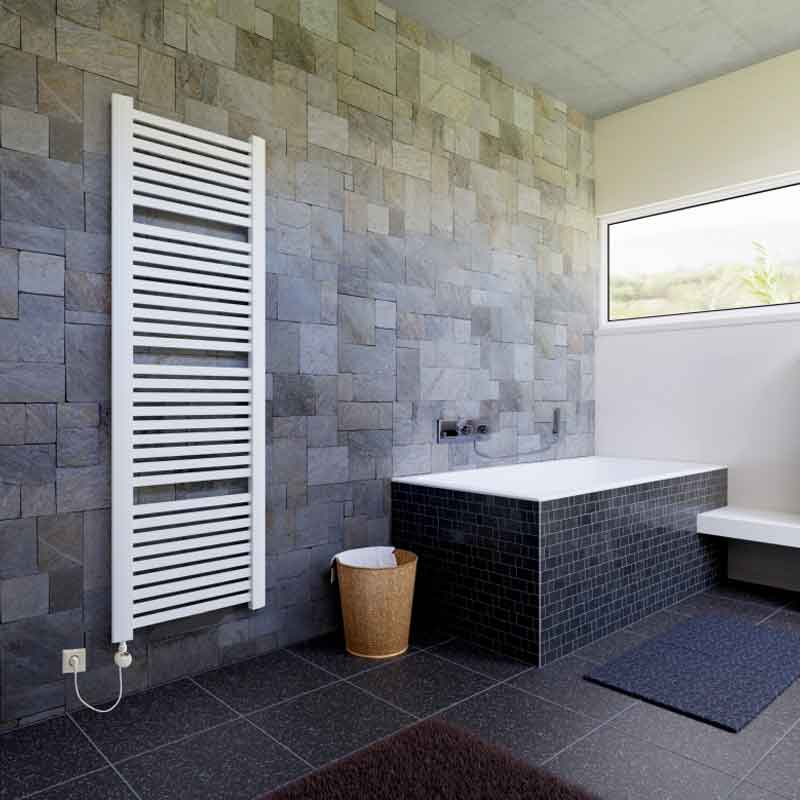 Corpotherma Dritto Badheizkörper rein elektrisch 500 x 1210