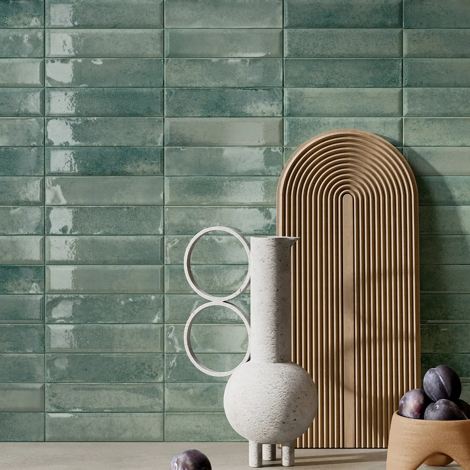 Wandfliese Rondine Vibe Caribe 4,8 x 20 cm