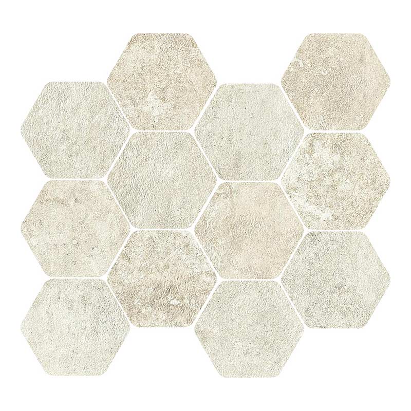Gazzini La Reserve Beige Sechseck Mosaikfliesen Esagono