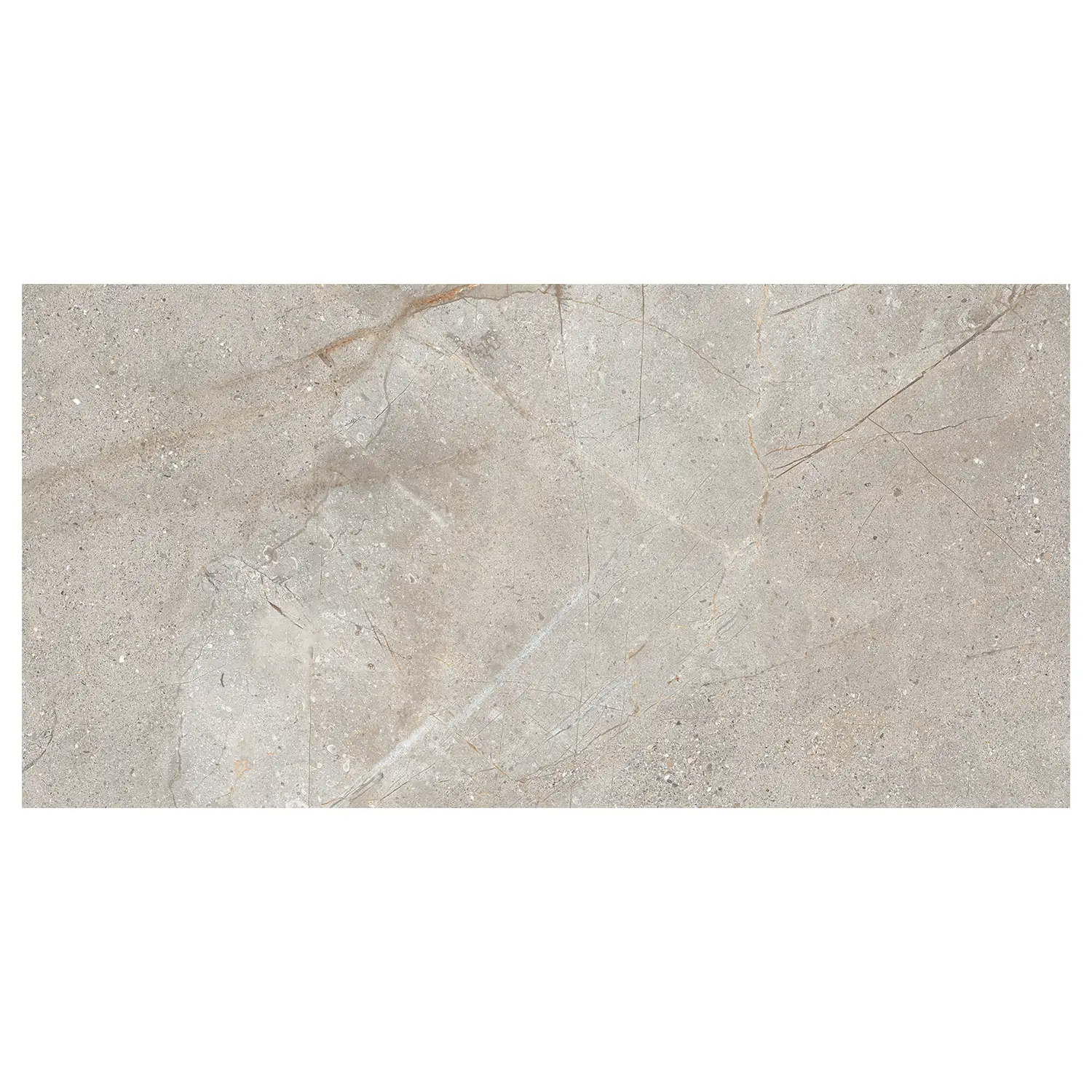 Steinoptik Fliese Crust Taupe 60 x 120 cm