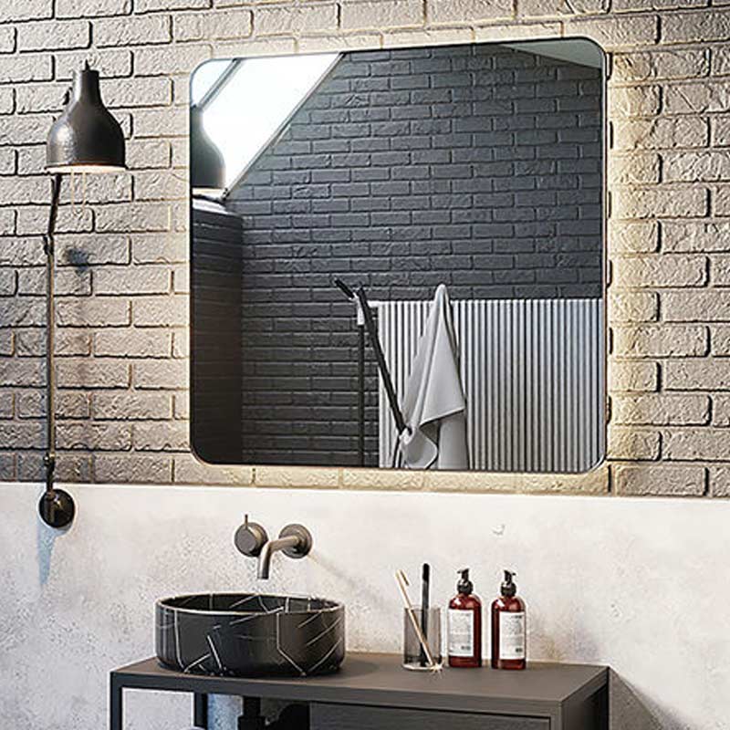 Riho Shield Spiegel Rechteckig mit Beleuchtung B 60 x H 80