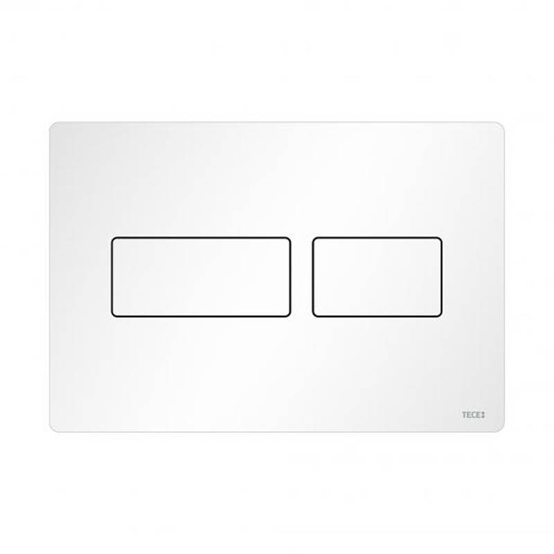 Tece Solid WC Betätigungsplatte Weiß Matt