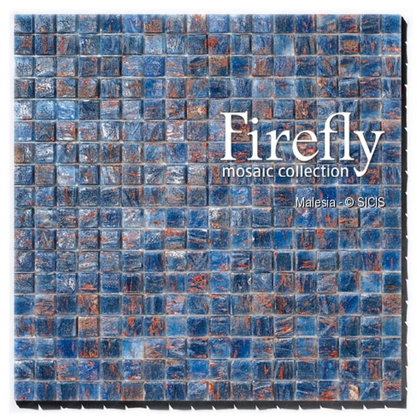 Sicis Firefly Malesia Glasmosaik 15 x 15 mm