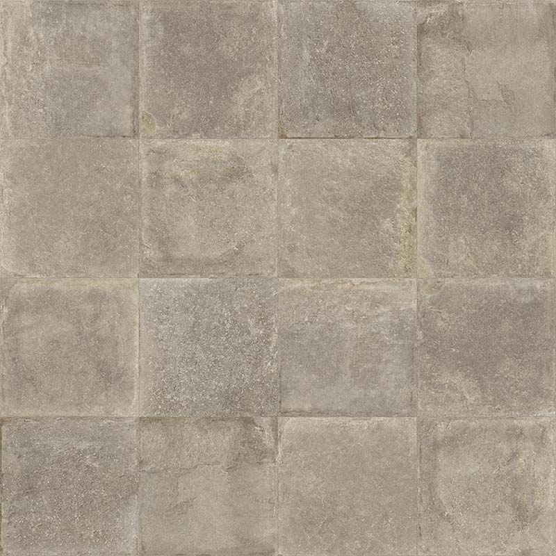 Rustikale Steinoptik Fliese Stone Design Grey 100 x 100 cm