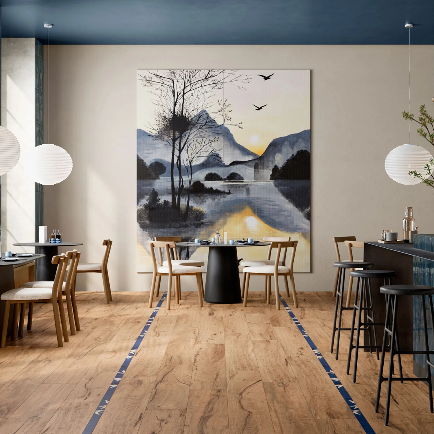 Holzoptik Fliese Oku Vintage Aged 24 x 150 cm