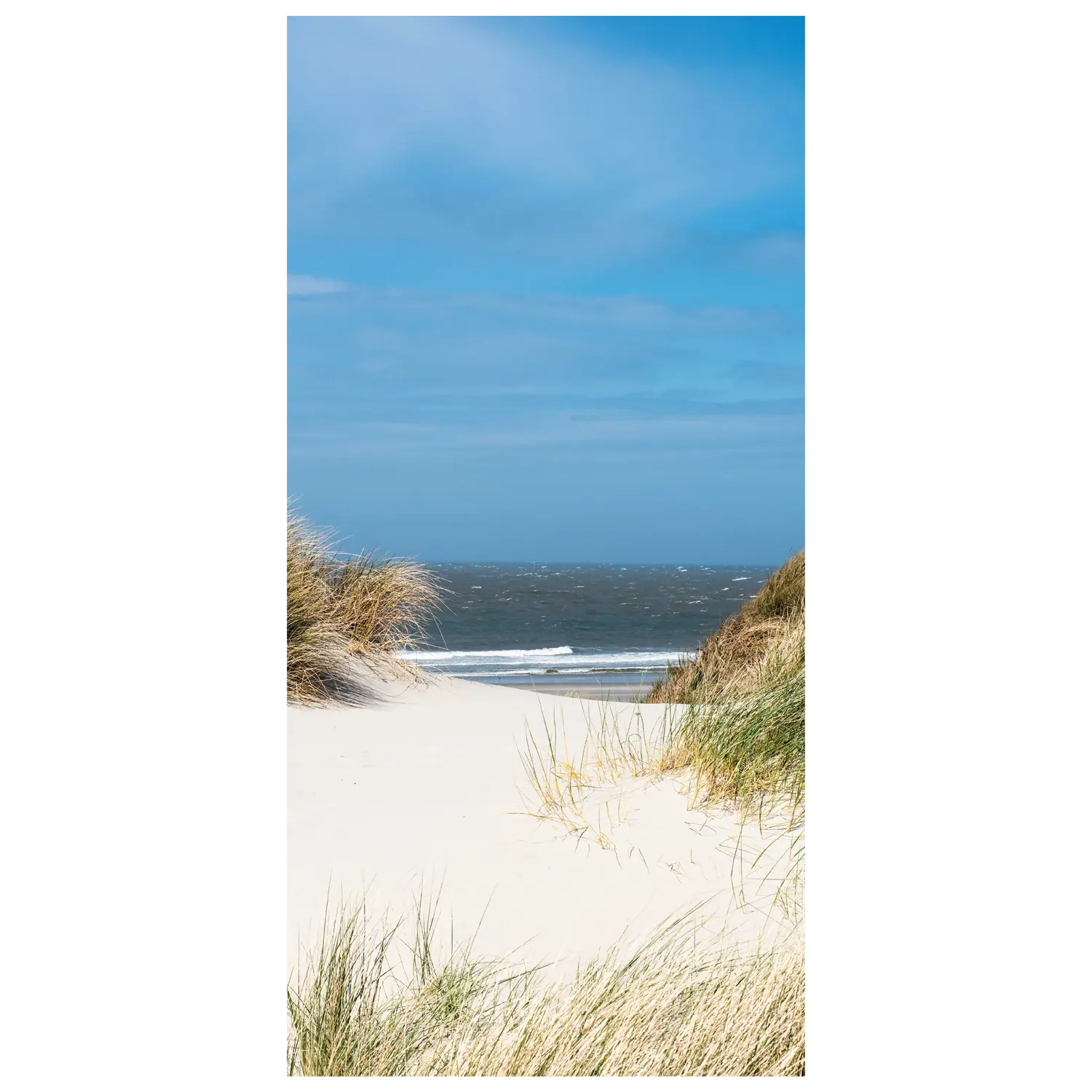 Duschrückwand Naturdekor Nordsee