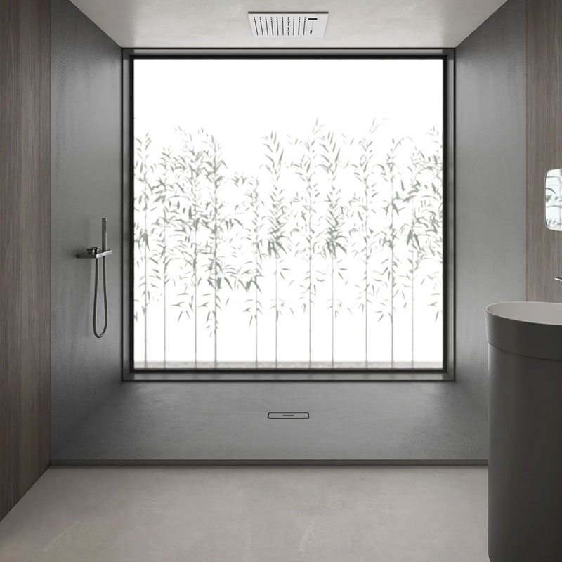 Hidrobox Arq Kromat Duschfläche 75 cm x 130 cm Graphite