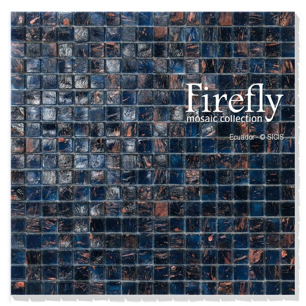 Sicis Firefly Ecuador Glasmosaik 15 x 15 mm