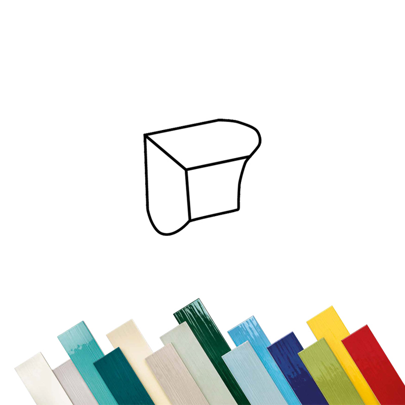 Tonalite Paintboard Innenecke Terminale 3,5 x 3,5 cm