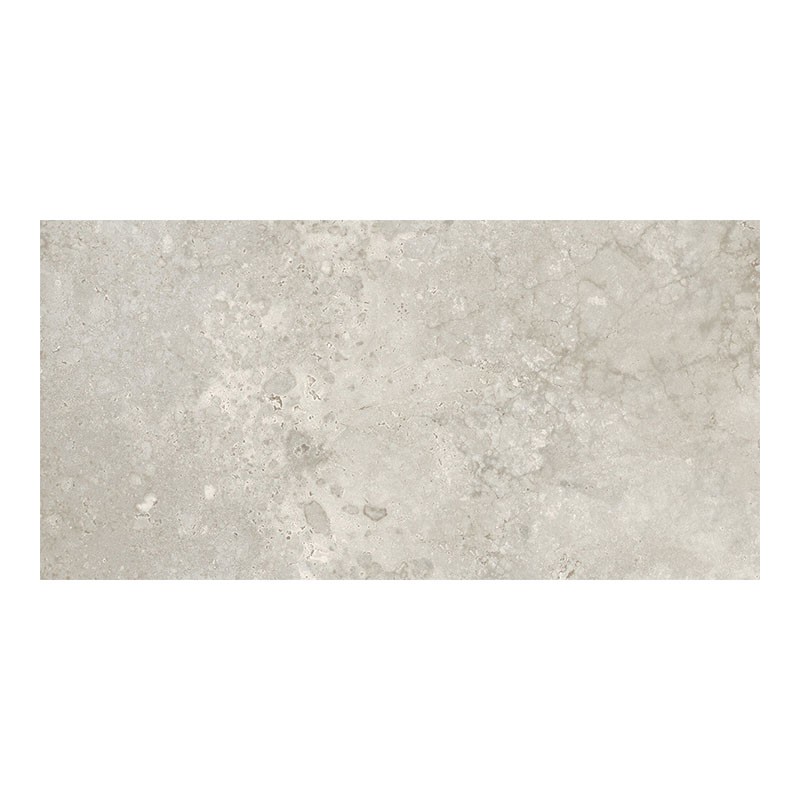 Travertin Optik Fliese Grigio Cross Cut 30 x 60 cm Muster