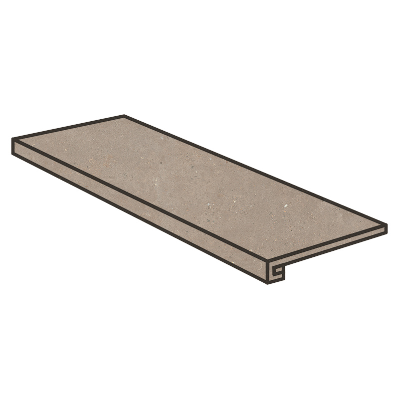 Italgraniti Silver Grain Taupe Stufenplatte 120 x 33 x 4 cm