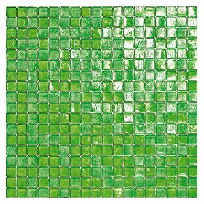 Sicis Waterglass Mintleaves Glasmosaik 15 x 15 mm