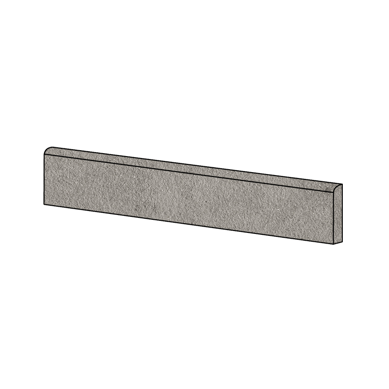 Cercom Square Grey In Sockel 6,5 x 60 cm