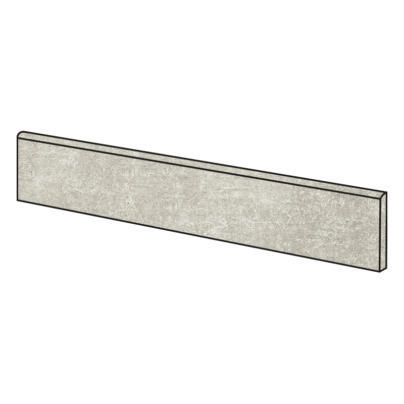 Rustikale Steinoptik Sockel Opus Silver 6,5 x 60,8 cm