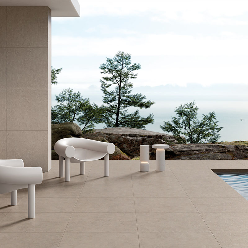 Bodenfliese Casa Collection Soft Taupe Outdoor 80,2 x 80,2 c