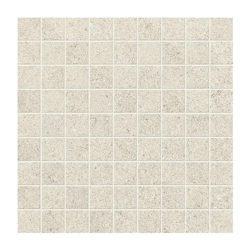 Serenissima Eclettica Bianco Silk 3 x 3 cm Mosaikfliesen