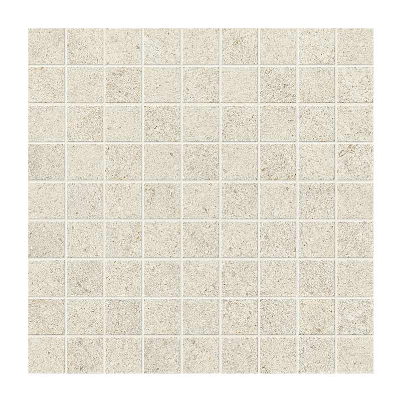 Serenissima Eclettica Bianco Silk 3 x 3 cm Mosaikfliesen