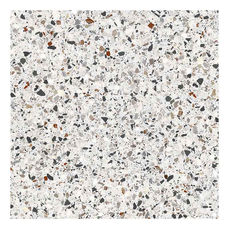 Terrazzo Beton Fliese Kado Ice Flakes 60 x 60 cm
