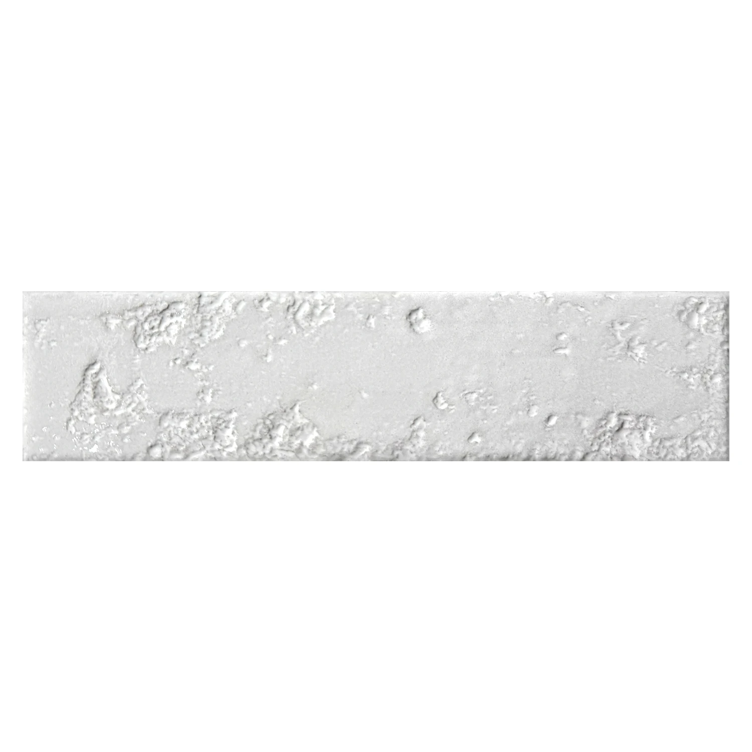 Wandfliese Brick Ziegeloptik Ark White 6 x 25 cm