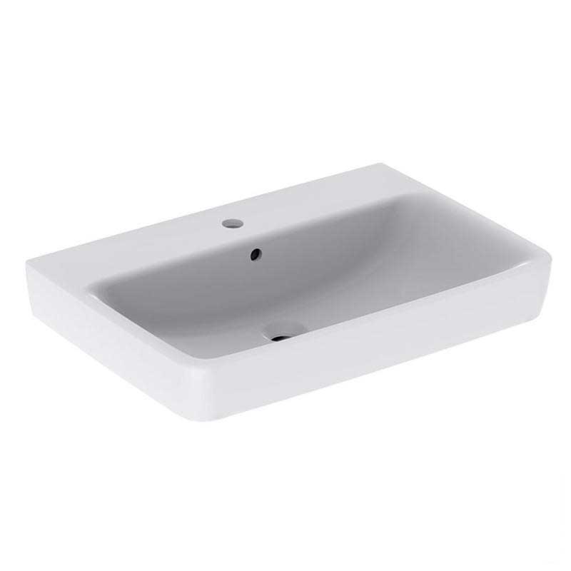 Geberit Renova Plan Aufsatzwaschtisch 55 x 44 cm