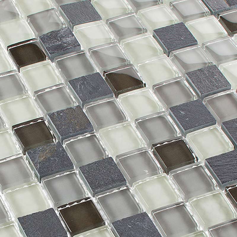 Glasmosaik Glass-Stone Streak 2,3 x 2,3 cm 8 mm