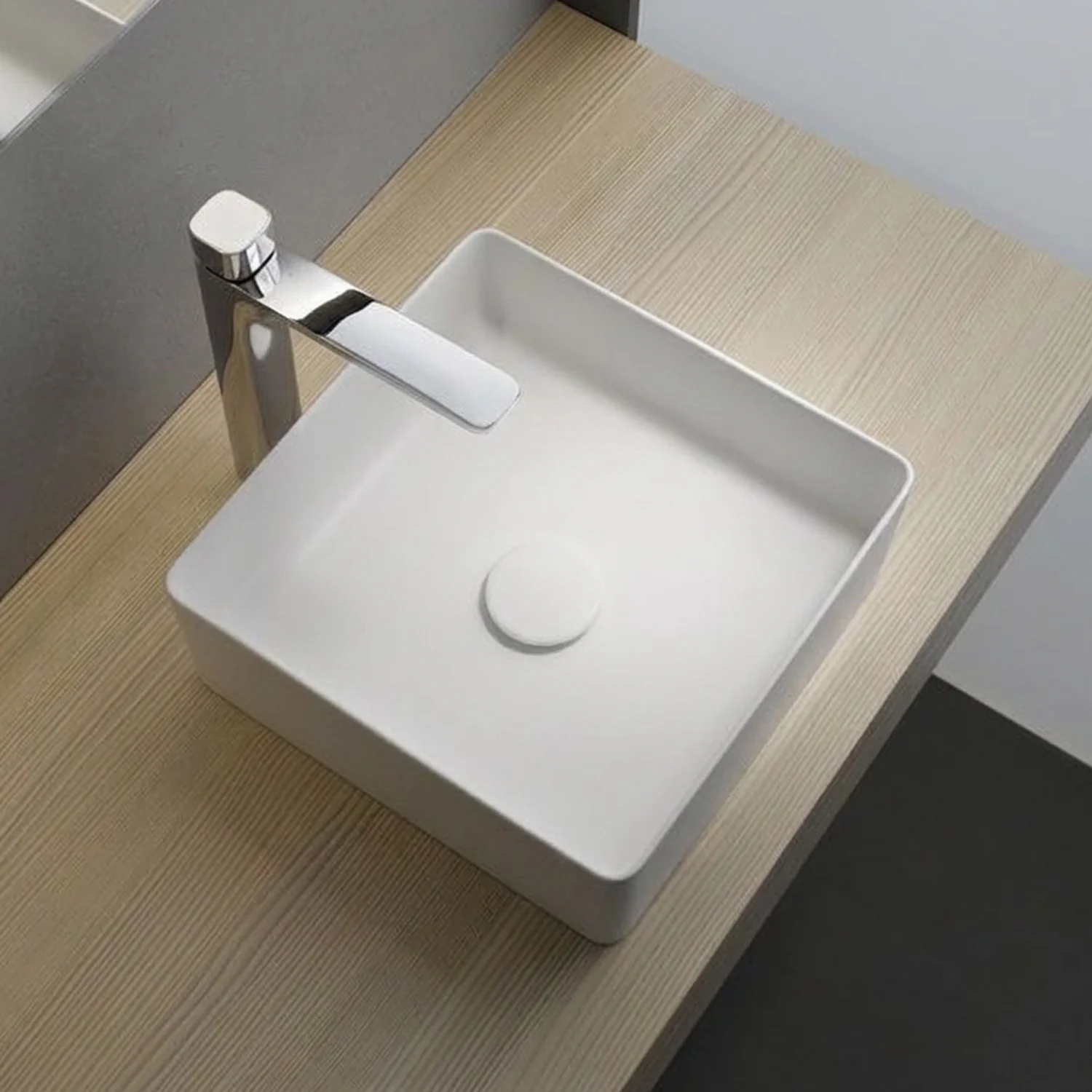 Laufen Saphirkeramik Aufsatz Waschtisch Schale 36 x 36 cm