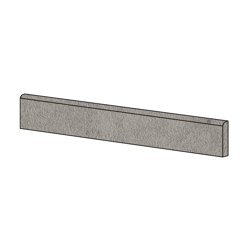 Cercom Square Grey In Sockel 7,5 x 80 cm