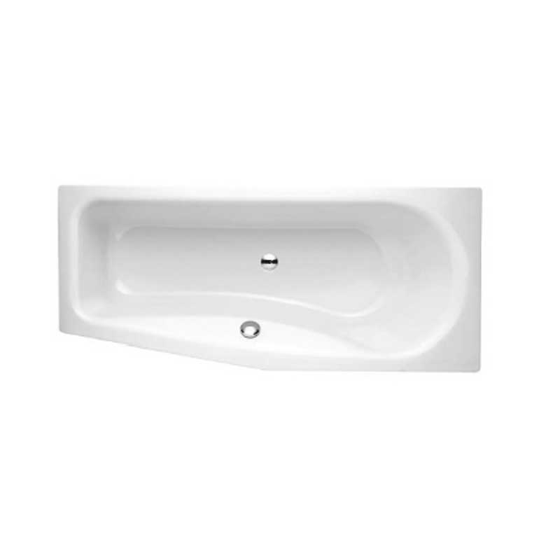 Bette LUNA Raumspar Badewanne links 170 x 75 x 45 cm - weiß