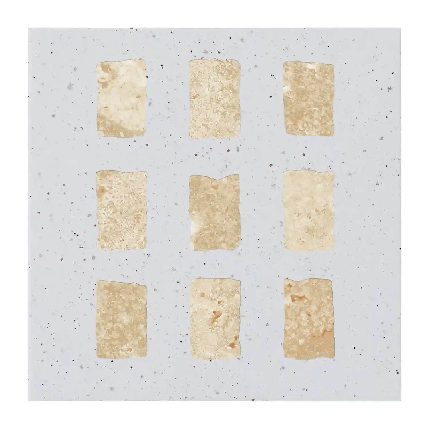 Fliese CIR Forever Color Gemstone White Mix 20 x 20 cm